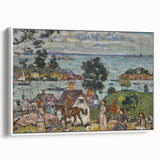 Gloucester Harbor by Prendergast: Colorful Coastal Impressionist Wall Art