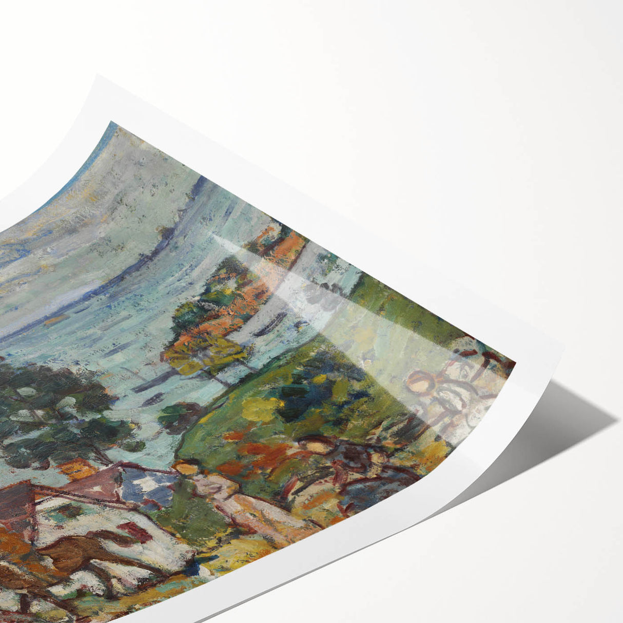 Gloucester Harbor by Prendergast: Colorful Coastal Impressionist Wall Art