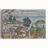 Gloucester Harbor by Prendergast: Colorful Coastal Impressionist Wall Art