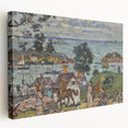 Gloucester Harbor by Prendergast: Colorful Coastal Impressionist Wall Art