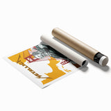 Metallica Retro Wall Art – Vintage James Hetfield Concert Print