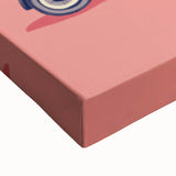 Lion on Scooter Illustration for Kids -  Playroom Wall Art