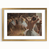 Abstract figurative art frame with a gold mat, showcasing a modern design perfect for home decor. Ideal for adding elegance to living spaces or galleries.