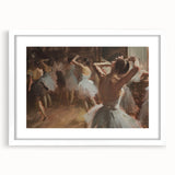 Abstract figurative art frame with a white mat, showcasing a colorful, modern design. The frame is positioned front-facing, highlighting its sleek lines and vibrant hues, ideal for contemporary decor.