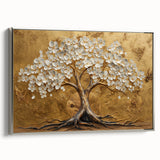 Framed canvas wall art showcasing abstract floral designs in soft pastel colors, highlighted by a sleek silver frame, enhancing modern decor aesthetics.
