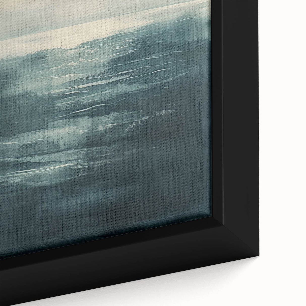 Abstract landscape wall art featuring vibrant colors with a textured finish, framed elegantly to enhance modern decor and elevate any room's ambiance.