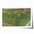 Expressionist Countryside Landscape Wall Art - Vibrant Scenic Design