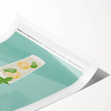 Extra large wall art featuring black line art flowers on a white background, ideal for large living room wall decor.