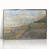 Landscape at Saint-Rémy by Van Gogh: Vibrant Impressionist Wall Art Print