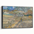 Landscape at Saint-Rémy by Van Gogh: Vibrant Impressionist Wall Art Print