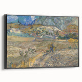 Landscape at Saint-Rémy by Van Gogh: Vibrant Impressionist Wall Art Print