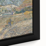 Landscape at Saint-Rémy by Van Gogh: Vibrant Impressionist Wall Art Print