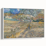 Landscape at Saint-Rémy by Van Gogh: Vibrant Impressionist Wall Art Print
