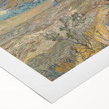 Landscape at Saint-Rémy by Van Gogh: Vibrant Impressionist Wall Art Print