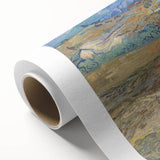 Landscape at Saint-Rémy by Van Gogh: Vibrant Impressionist Wall Art Print