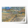 Landscape at Saint-Rémy by Van Gogh: Vibrant Impressionist Wall Art Print