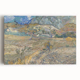 Landscape at Saint-Rémy by Van Gogh: Vibrant Impressionist Wall Art Print