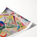 Improvisation 35 - Vibrant Abstract Modern Wall Art in Bold Colors