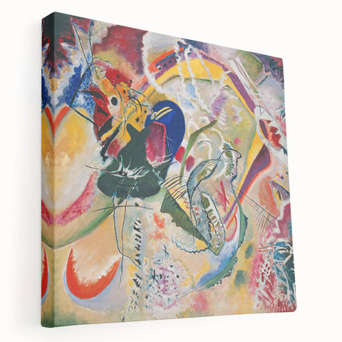 Improvisation 35 - Vibrant Abstract Modern Wall Art in Bold Colors