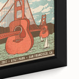 James Taylor Retro Wall Art – Vintage San Francisco Concert Print