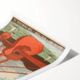 James Taylor Retro Wall Art – Vintage San Francisco Concert Print