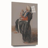 Realism Art Prints - Classical Realism Portrait of Middle Eastern Figure