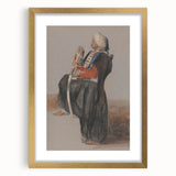 Realism Art Prints - Classical Realism Portrait of Middle Eastern Figure