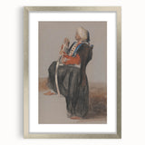 Realism Art Prints - Classical Realism Portrait of Middle Eastern Figure