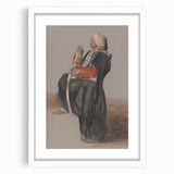Realism Art Prints - Classical Realism Portrait of Middle Eastern Figure