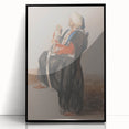 Realism Art Prints - Classical Realism Portrait of Middle Eastern Figure