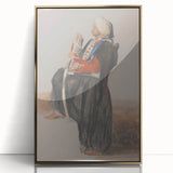 Realism Art Prints - Classical Realism Portrait of Middle Eastern Figure
