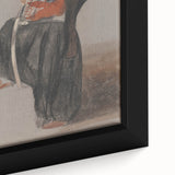 Realism Art Prints - Classical Realism Portrait of Middle Eastern Figure