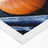 Art deco poster depicting a stylized autumn scene on rolled canvas, suitable for dining room or bathroom.