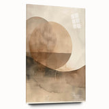 Canvas Art for Dining Area – Earthy Tones Abstract Landscape