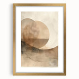 Canvas Art for Dining Area – Earthy Tones Abstract Landscape