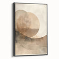 Canvas Art for Dining Area – Earthy Tones Abstract Landscape