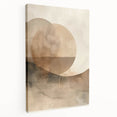 Canvas Art for Dining Area – Earthy Tones Abstract Landscape