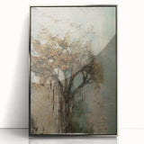 Framed acrylic artwork showcasing a vibrant abstract floral design in silver tones, ideal for modern decor. Perfect for enhancing living spaces with elegance.