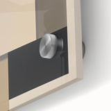 Contemporary Abstract Canvas – Neutral Block Geometry Design