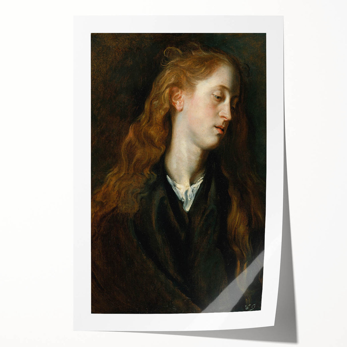 Baroque Portrait of a Woman - Elegant Rococo and Historical Art