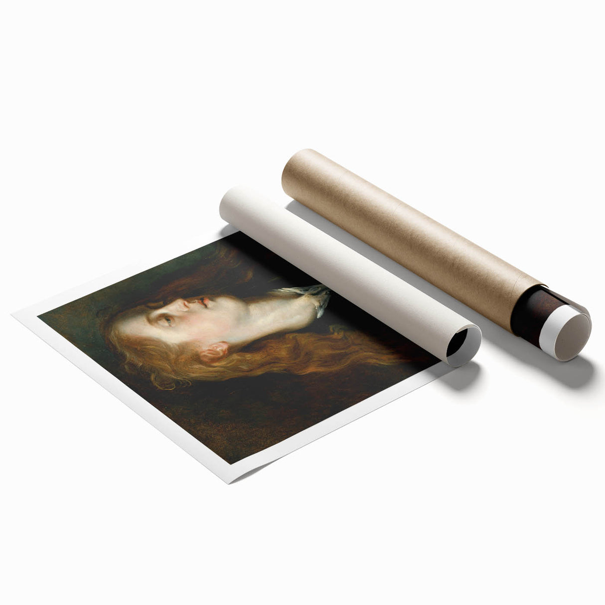 Baroque Portrait of a Woman - Elegant Rococo and Historical Art