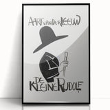 Minimalist Expressionist Wall Art - Bold Black & White Design