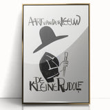 Minimalist Expressionist Wall Art - Bold Black & White Design