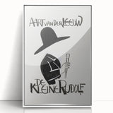 Minimalist Expressionist Wall Art - Bold Black & White Design