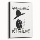 Minimalist Expressionist Wall Art - Bold Black & White Design