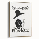 Minimalist Expressionist Wall Art - Bold Black & White Design