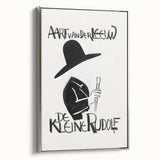 Minimalist Expressionist Wall Art - Bold Black & White Design