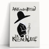 Minimalist Expressionist Wall Art - Bold Black & White Design