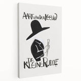 Minimalist Expressionist Wall Art - Bold Black & White Design