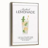 Framed canvas featuring a vintage poster art of a landscape painting in black and gold tones, ideal for bedroom wall decor.